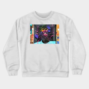 Street Art Graffiti Digbeth Birmingham UK Crewneck Sweatshirt